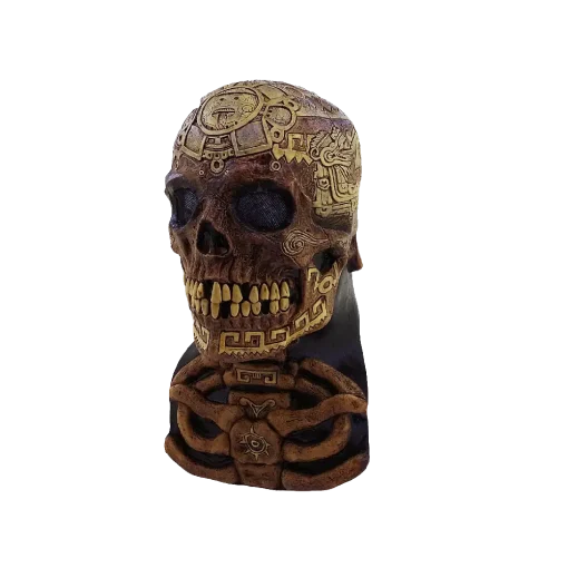 Máscara de Aztec Skull