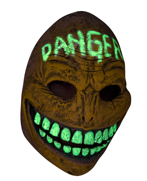 Danger Smiley Glow in the Dark