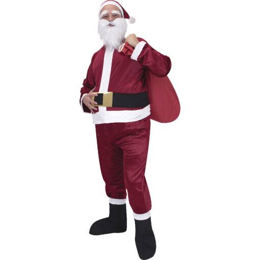 Traje de santa claus deluxe