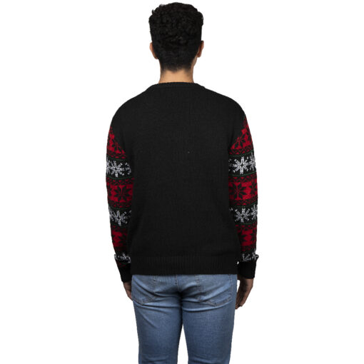 Uggly sweater santa clause feliz