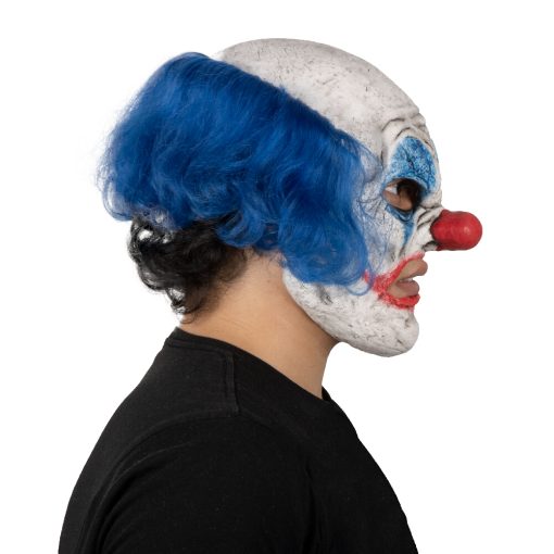 Máscara de Prankster clown blue