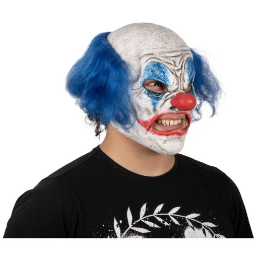 Máscara de Prankster clown blue