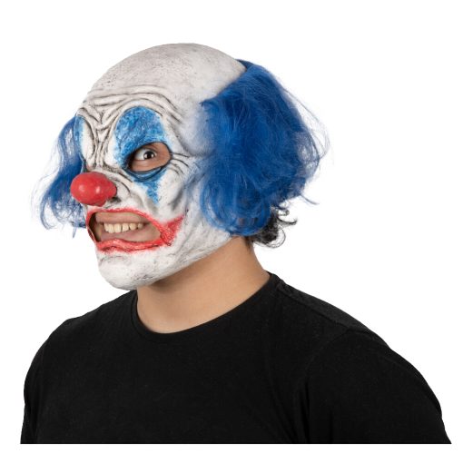 Máscara de Prankster clown blue