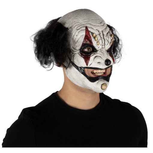 Máscara de Prankster clown black