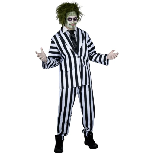 Peluca Estilo Beetlejuice Tim Burton