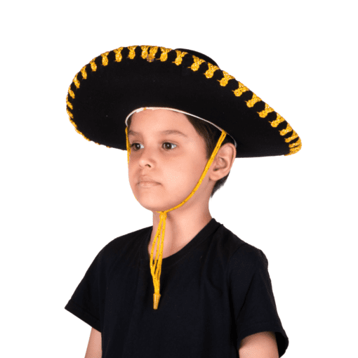 Sombrero de Charro Dorado para Niño