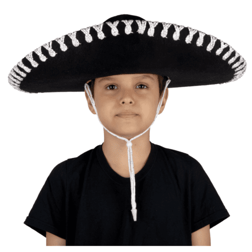 Sombrero de Charro Plata para Niño